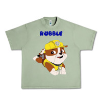 Oil Green rubble Urban Heavy Tee - artisFamous
