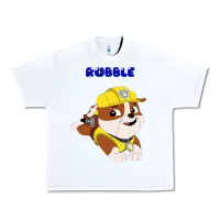White rubble Urban Heavy Tee - artisFamous
