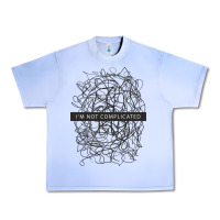 Grape Ice ı'm not complicated Urban Heavy Tee - artisFamous