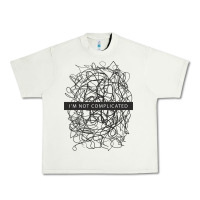 Pistachio ı'm not complicated Urban Heavy Tee - artisFamous