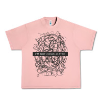 Salmon ı'm not complicated Urban Heavy Tee - artisFamous