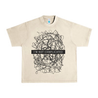 Sandshell ı'm not complicated Urban Heavy Tee - artisFamous