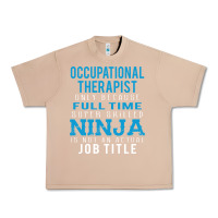 Burro occupational therapist because ninja is not a job title Urban Heavy Tee - DesigneFamous