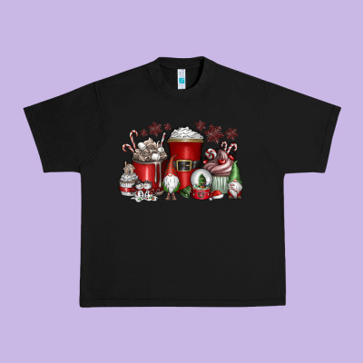 Christmas Coffee Drink Urban Heavy Tee Designed By Cowhidedigitalart