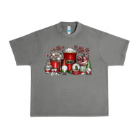 Tornado Christmas Coffee Drink Urban Heavy Tee - CowhideDigitalArt