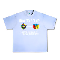 Grape Ice youth rubiks cube rotate the sides to the position shown cube Urban Heavy Tee - DesigneFamous