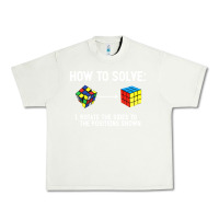 Pistachio youth rubiks cube rotate the sides to the position shown cube Urban Heavy Tee - DesigneFamous