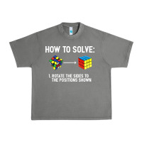 Tornado youth rubiks cube rotate the sides to the position shown cube Urban Heavy Tee - DesigneFamous