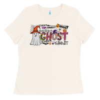 Bone ghost Ladies Tee - CowhideDigitalArt