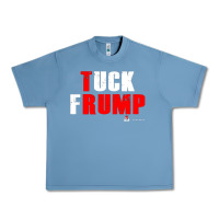 Pebble Blue tuck frump Urban Heavy Tee - DesigneFamous