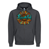 Smoke thankful sunflower Zipper Hoodie - RanaPortraitStore