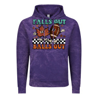 Cloud Purple falls out balls out Vintage Hoodie - BarkalooDesign