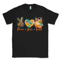 Black peace love fall Classic Tee - BarkalooDesign