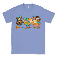 Colony Blue peace love fall Classic Tee - BarkalooDesign