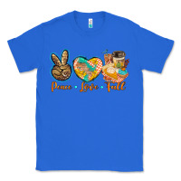 True Royal peace love fall Classic Tee - BarkalooDesign
