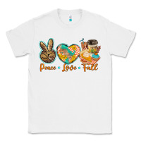 White peace love fall Classic Tee - BarkalooDesign