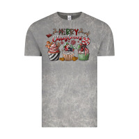 Cloud Rock Merry Christmas Vintage Tee - CowhideDigitalArt
