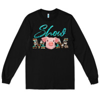 Black show mom pig Long Sleeve Tee - Artiststas