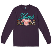 Plum show mom pig Long Sleeve Tee - Artiststas