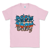 Bubblegum Pink Boom boom baby Classic Tee - FaDigitalArtStudio