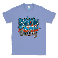 Colony Blue Boom boom baby Classic Tee - FaDigitalArtStudio