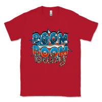 Red Boom boom baby Classic Tee - FaDigitalArtStudio