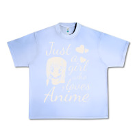 Grape Ice just a girl who loves anime Urban Heavy Tee - DesigneFamous
