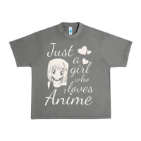 Tornado just a girl who loves anime Urban Heavy Tee - DesigneFamous