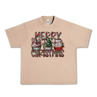 Burro Merry Christmas Urban Heavy Tee - CowhideDigitalArt