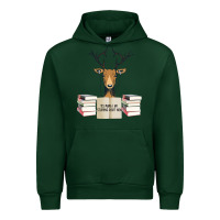 Forest Green Yes Mama I Am Studying Right Now, Deer Urban Hoodie - Bettercallsaul