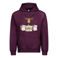 Mauve Wine Yes Mama I Am Studying Right Now, Deer Urban Hoodie - Bettercallsaul