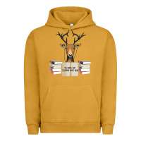 Pigment Peanut Butter Yes Mama I Am Studying Right Now, Deer Urban Hoodie - Bettercallsaul