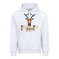 White Yes Mama I Am Studying Right Now, Deer Urban Hoodie - Bettercallsaul