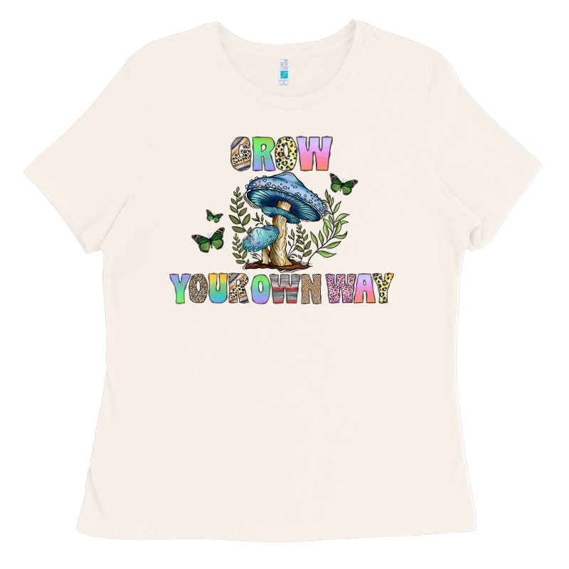 Grow Your Own Way Ladies Tee by CowhideDigitalArt | Teevron