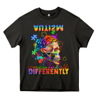 Asphalt Autism seeing in the world differently Heavy Core Tee - FaDigitalArtStudio