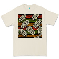 Bone african mask seamless pattern Premium Tee - BundleAndBundleShop