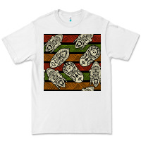 White african mask seamless pattern Premium Tee - BundleAndBundleShop