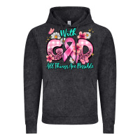 Vintage Black with god all things are possible Vintage Hoodie - BarkalooDesign