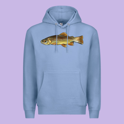 Arizona Apache Trout Fish Premium Hoodie Designed By Barkaloodesign