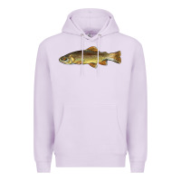 Lilac arizona apache trout fish Premium Hoodie - BarkalooDesign