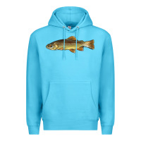 Ocean Blue arizona apache trout fish Premium Hoodie - BarkalooDesign