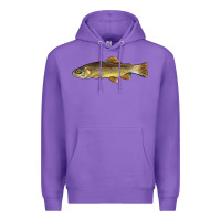 Purple arizona apache trout fish Premium Hoodie - BarkalooDesign