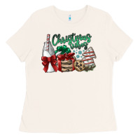 Bone christmas vibes Ladies Tee - SublimationCraftShop