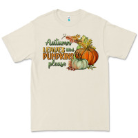 Bone autumn leaves and pumpkins please Premium Tee - BundleAndBundleShop