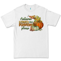 White autumn leaves and pumpkins please Premium Tee - BundleAndBundleShop