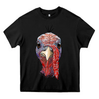 Black gobble face Heavy Core Tee - RanaPortraitStore