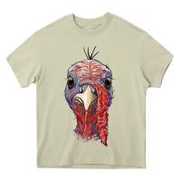 Mossy gobble face Heavy Core Tee - RanaPortraitStore