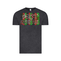 Vintage Black Merry Christmas Vintage Tee - CowhideDigitalArt