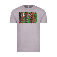Vintage Zinc Merry Christmas Vintage Tee - CowhideDigitalArt