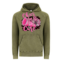 Vintage Olive Cheer For The Cure Vintage Hoodie - BarkalooDesign